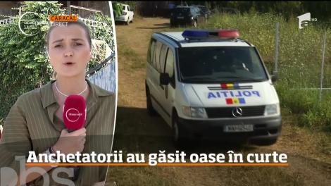 Percheziţii în casa familiei Luizei. În curtea lui Gheorghe Dincă criminaliştii au găsit noi fragmente de oase îngropate