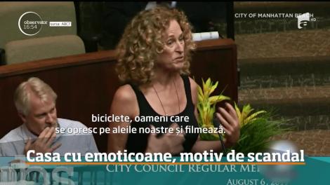 Cea mai veselă casă din cartier este motiv de scandal în Consiliul Local al orașului! „Nu pot să cred că cineva ar face asta vecinilor!”