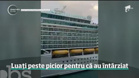 Turiști luați peste picior pentru că au întârziat la îmbarcare. Gestul care ar putea costa mult compania ce deţine nava