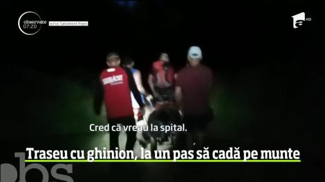 Un tânăr de 20 de ani din Argeş, la un pas să sfârşească pe munte