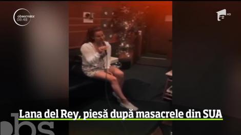 Lana del Rey a compus o melodie în memoria victimelor din El Paso