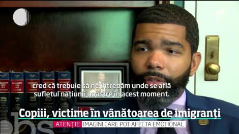 Imagini șocante. Copiii, victime în vânătoarea de imigranți din SUA