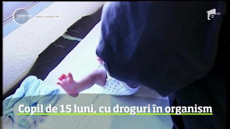 Copilaș de nici doi ani, drogat cu două substanțe extrem de periculoase! Explicațiile halucinante ale mamei sale, o puștoaică de 19 ani