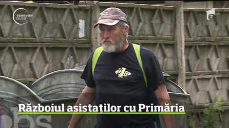 Gest extrem într-un centru social din Târgu Mureş. Un bărbat a vrut să-şi dea foc
