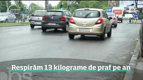 Respirăm 13 kilograme de praf pe an. România este singura ţară din Uniune care nu reuşeşte să reducă poluarea