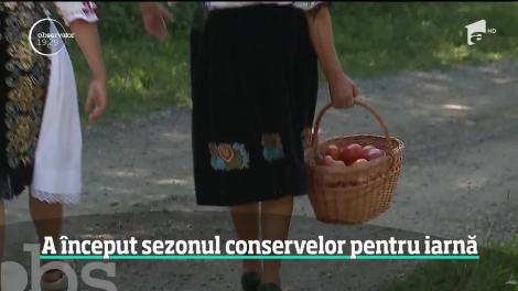 A început sezonul conservelor pentru iarnă