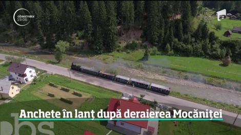 Anchete în lanţ după deraierea mocăniţei din Maramureş. Autorităţile caută vinovaţi