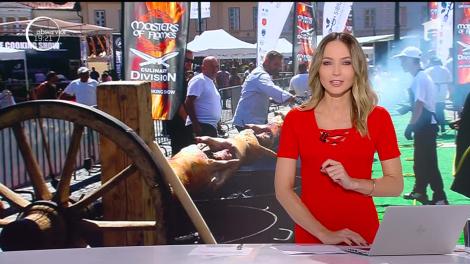 Proțap de 30 de metri în centrul Sibiului, record culinar