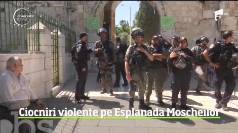 Ciocniri violente pe Esplanada Moscheilor din Ierusalim