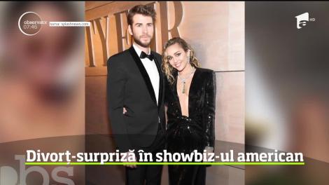 Miley Cyrus şi Liam Hemsworth nu mai formează un cuplu