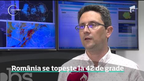 România se topeşte la 42 de grade Celsius