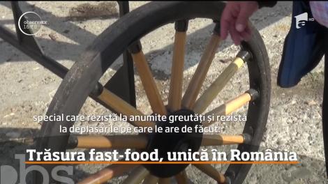 Micii producători şi comercianţii ambulanţi îşi pot expune produsele în pieţe şi târguri într-o trăsură tip fast-food, care are toate facilităţile