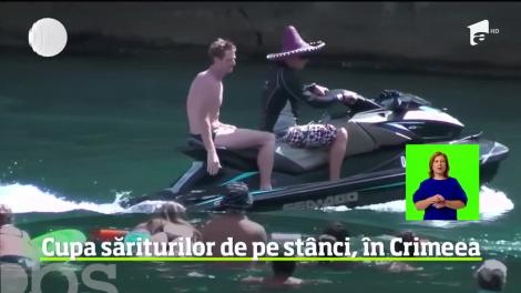 Cupa săriturilor de pe stânci, în Crimeea