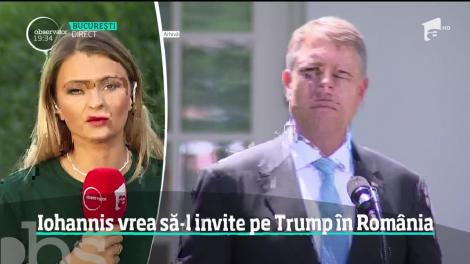 Klaus Iohannis vrea să-l invite pe Donald Trump în România