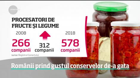 Fie că vorbim de zacuscă, dulceaţă sau compot, conservele nu lipsesc aproape din nicio cămară românească