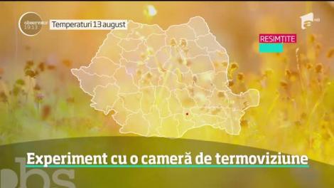 Zile tropicale în România. Canicula a colorat oraşele în roşu aprins