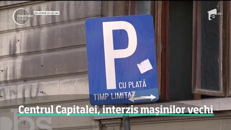 Primăria Capitalei interzice toate maşinile vechi în centrul oraşului. Şoferii din afara Bucureştiului ar putea plăti o taxă de tranzit de 10 lei pe zi