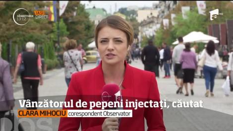 Vânzătorul din Brăila care injecta pepeni cu un lichid incolor este căutat de polițiști! Comerciantul găsise o metodă de a-şi păcăli clienţii