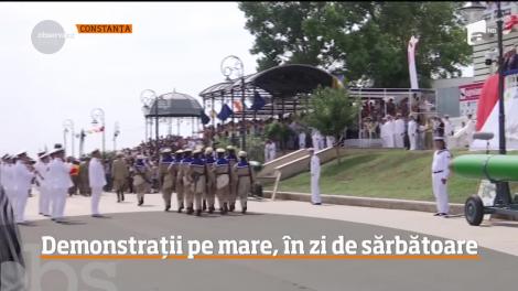 Mii de marinari, zeci de nave și aeronave și demonstrații spectaculoase pe mare, de Ziua Marinei!