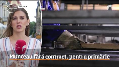 Primăria comunei Mașloc, din judeţul Timiş, e acuzată că ar fi angajat fără acte 13 muncitori zilieri