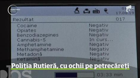 Poliţiştii de la Rutieră au descoperit şoferi drogaţi şi băuţi la volan, după o razie pe litoral