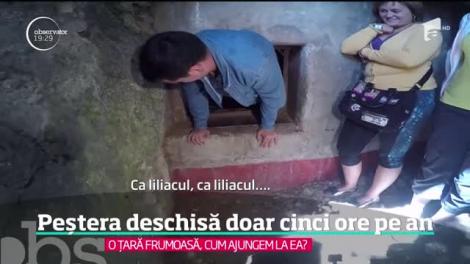 O țară frumoasă, cum ajungem la ea? Peştera Topolniţa, deschisă vizitatorilor doar cinci ore pe an