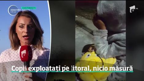 Imagini revoltătoare în Costinești! Minori care dorm pe străzi, obligați să cerșească, chiar sub ochii polițiștilor