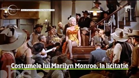 Costumele purtate de Marilyn Monroe în filmele în care a jucat vor fi scoase la licitație!