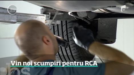 Asigurările auto obligatorii, tot mai scumpe