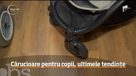 Care sunt ultimele tendințe în materie de cărucioare pentru copii