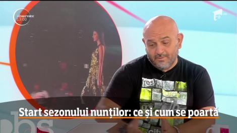 Care este moda mireselor, în acest sezon. Sfaturile lui Alin Gălățescu