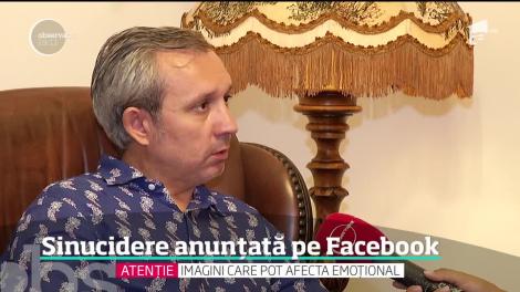 Sinucidere anunțată pe Facebook. Tânărul de 26 de ani a supravieţuit, dar e foarte grav rănit