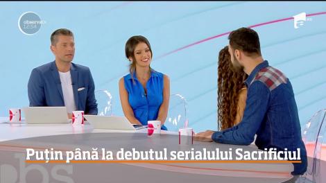 Denis Hanganu își va face debutul în noul serial marca Antena1, "Sacrificiul" împreuna cu Oana Cârmaciu