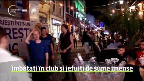 Trei proprietari de cluburi din Centrul Vechi au fost arestaţi după ce, împreună cu barmani şi animatoare, au jefuit turişti de sume imense