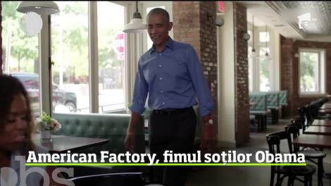 Soţii Obama şi-au făcut debutul în cinematografie! Ei au realizat un documentar despre viaţa unor muncitori dintr-o fabrică americană