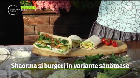 Preparatele fast-food, dușmanul siluetei. Cum putem pregăti shaorma și burgeri în variante sănătoase