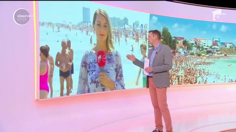 Este steag roşu în sudul litoralului. În Jupiter, un bărbat care a ignorat avertizările a fost salvat în ultima clipă