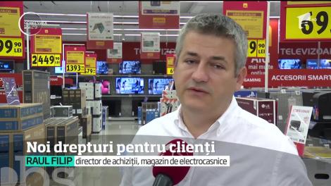 Noi drepturi pentru clienții magazinelor. Dacă un produs este trimis a treia oară în service, nu va mai reparat, ci înlocuit