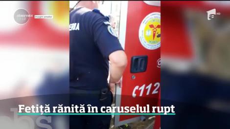 Fetiţă de zece ani din Mureş, rănită în parcul de distracţii