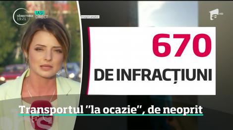 Transportul neautorizat de persoane, de neoprit. Ce au descoperit poliţiştii