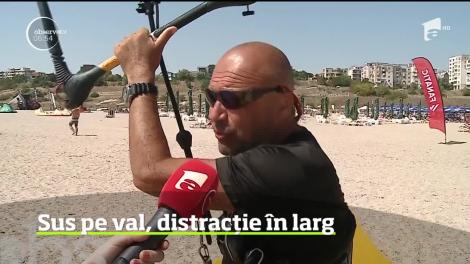 Kitesurfingul, adrenalină pe mare