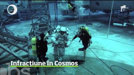 Infracţiune în Spațiu! Ce delict s-a comis pe Staţia Spaţială Internaţională