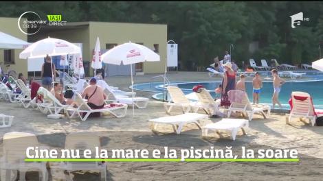 Piscinele cu valuri sunt cea mai potrivită alegere, pentru cei care nu sunt la mare