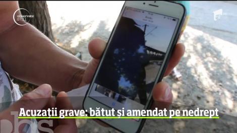 Acuzaţii grave! Tânăr amendat și bătut pe nedrept de doi agenţi de la Poliţia Transporturi Feroviare Buzău