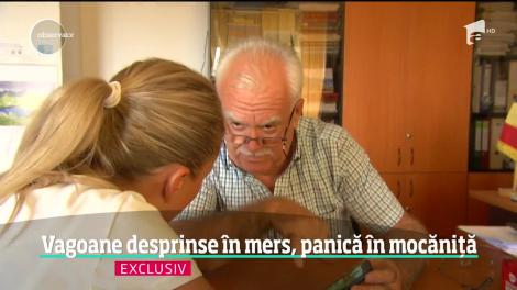 Plimbările cu mocănița, un adevărat pericol! Momentul în care patru vagoane s-au desprins în mers, sub ochii pasagerilor