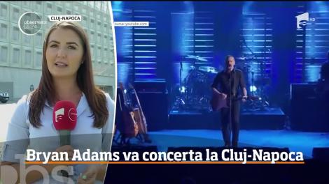 Super starul canadian Bryan Adams vine la Cluj-Napoca în această toamnă