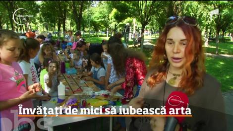Artă meşteşugărească și tehnici inedite de pictură pe înțelesul copiilor