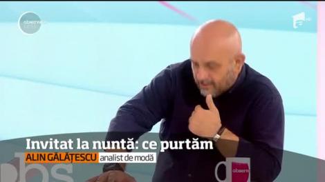 Alin Gălățescu, sfaturi și recomandări în materie de ținute de ocazie