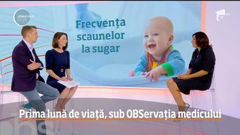 Prima lună de viață a unui copil, sub atenta observație a medicului
