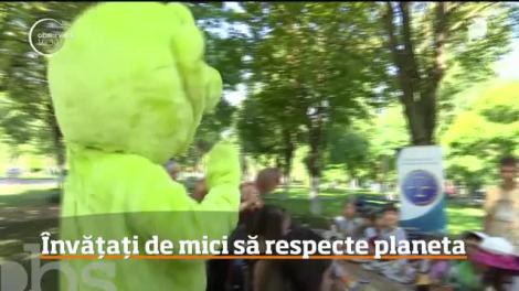 Lecție de reciclare pentru cei mici